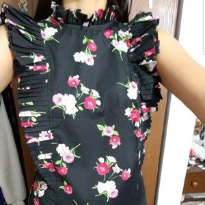 Express floral top (XS)